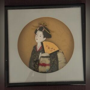 Japanese Traditional Wall Art (Oshi-e)